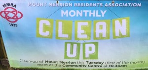 Mount Merrion Monthly Cleanup Banner