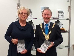 Rosaleen Flanagan at launch of her book Undercurrants