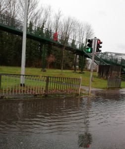 N11 /The Rise junction surface water flooding