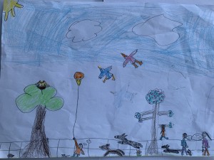 'Fun in Deerpark' by Nessa McDonnell (age 7)