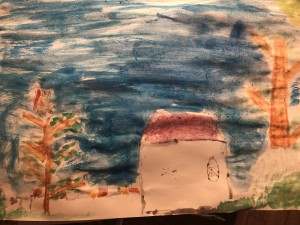 'Squirrel in a Tree at Deerpark' by Peter Daly (age 7)