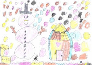 Art entry by Ruby Thomas (age 6)